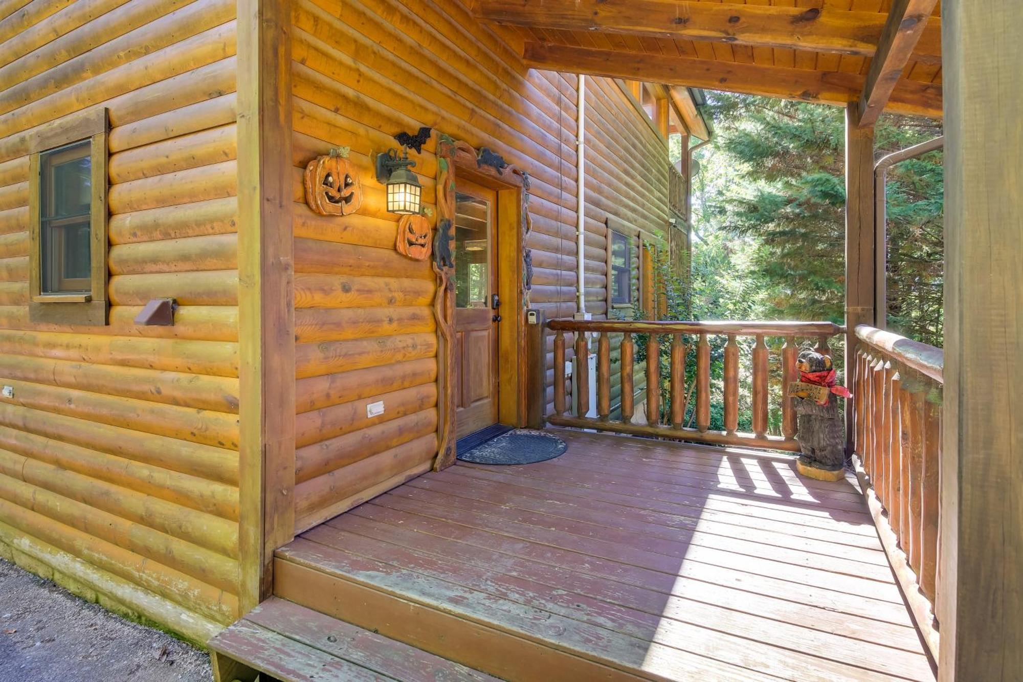 Secluded And Wooded Wears Valley Cabin With Fire Pit! Sevierville Exteriér fotografie