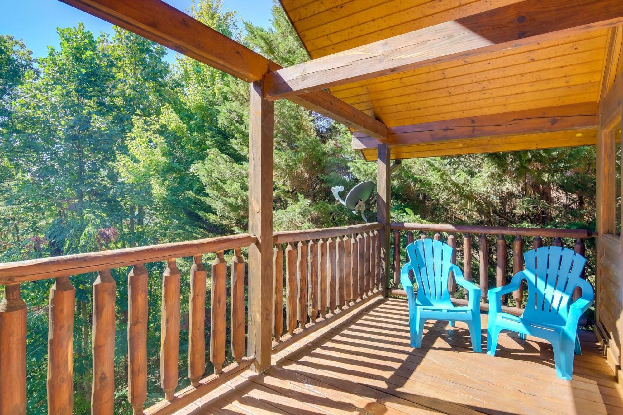 Secluded And Wooded Wears Valley Cabin With Fire Pit! Sevierville Exteriér fotografie