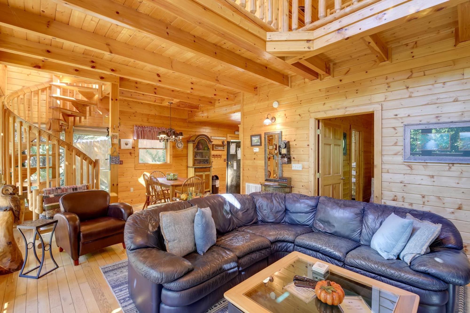 Secluded And Wooded Wears Valley Cabin With Fire Pit! Sevierville Exteriér fotografie