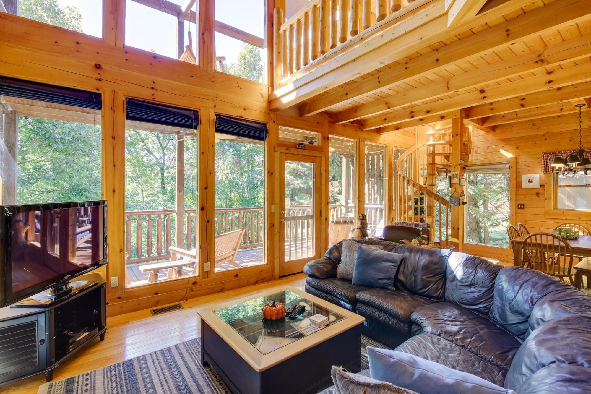 Secluded And Wooded Wears Valley Cabin With Fire Pit! Sevierville Exteriér fotografie